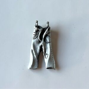 Vintage JJ Jonette Overall Jeans Pendant